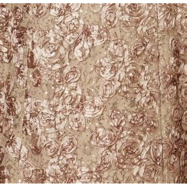 Alex Evenings Plus Size Long A-Line Rosette Dress with Short Sleeves Vestido para una ocasión Especial para Mujer